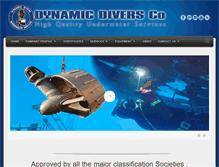Tablet Screenshot of dynamicdivers.gr